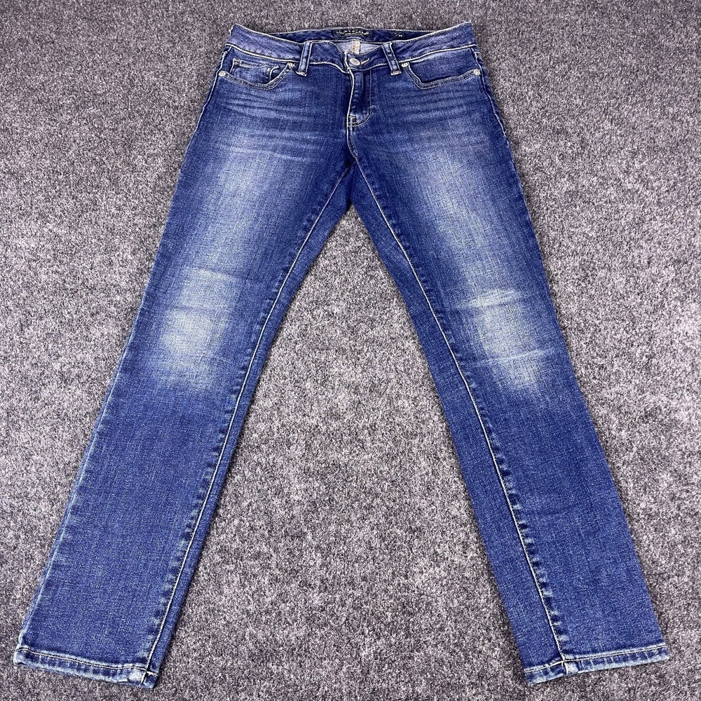 Lucky Brand Lolita Skinny Jeans Womens 2 26 Blue Medium Wash Stretch Denim